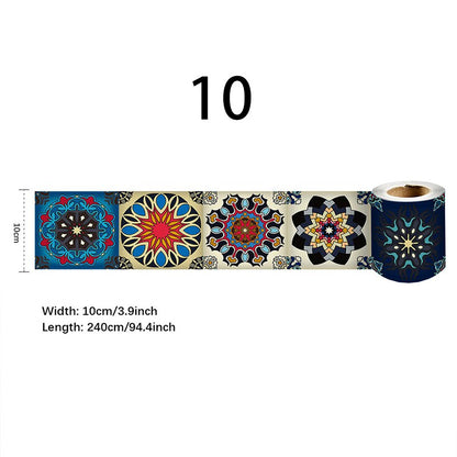 Leicht abziehbares, wasserfestes Bordüren-Wandklebeband