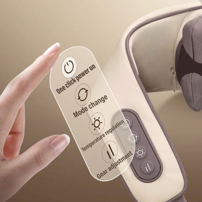 Heated Massage Pillow for Neck and Shoulders Relief