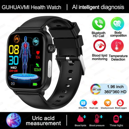Stylish Fitness Watch with HD Screen – Pulse Monitor
