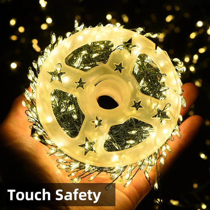 Colorful LED Fairy Light String with Remote Control - Halri