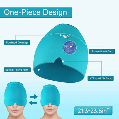 Cooling Eye Mask & Headache Relief Headband