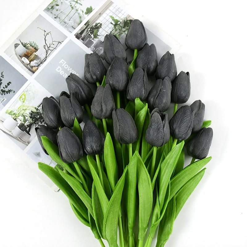 Wunderschönes künstliches Tulpen-Blumenarrangement