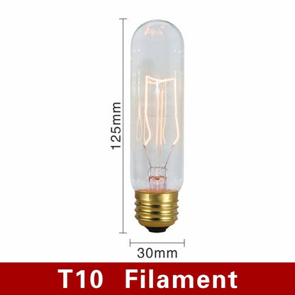 Edison-Glühbirnen im Retro-Stil