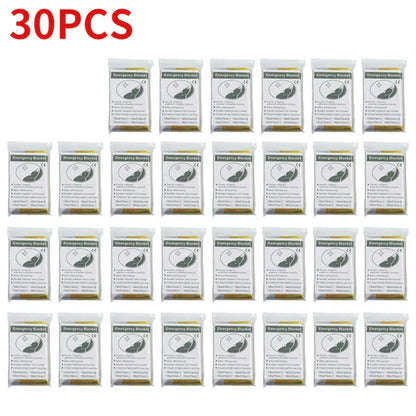 Warme Überlebensdecke für den Notfall