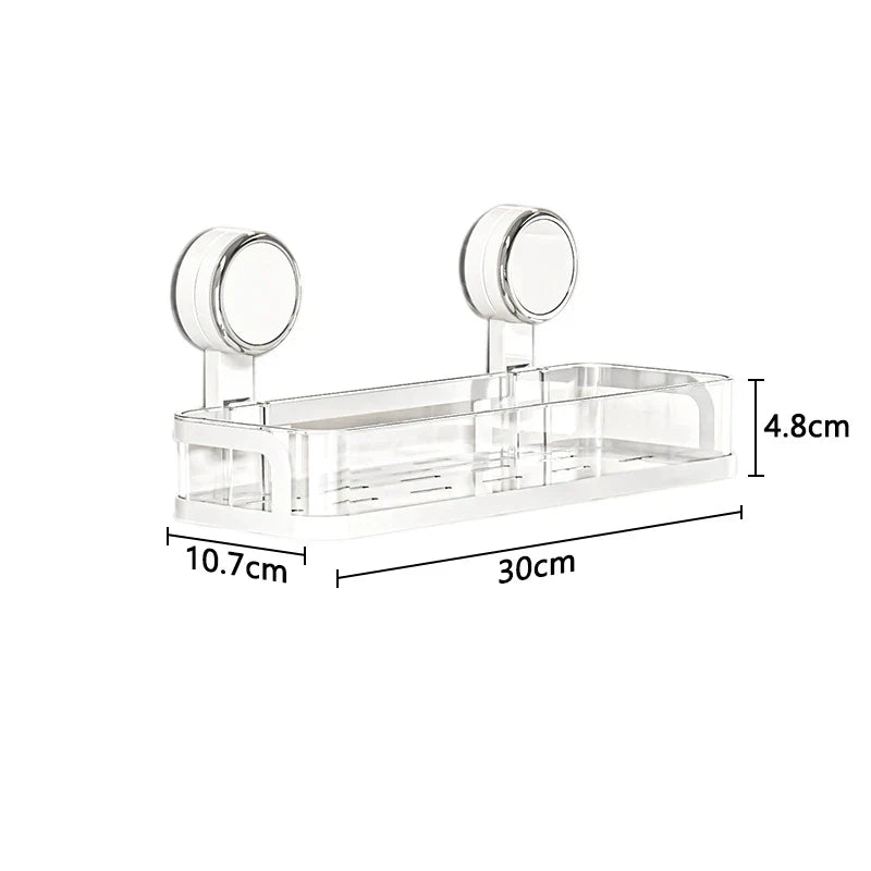 Adhesive Wall Shelf for Bathroom and Kitchen - Halri