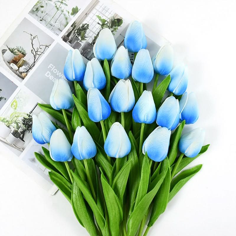 Wunderschönes künstliches Tulpen-Blumenarrangement