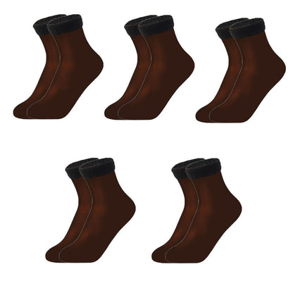Kuschelige, wärmeisolierende, dicke Wintersocken