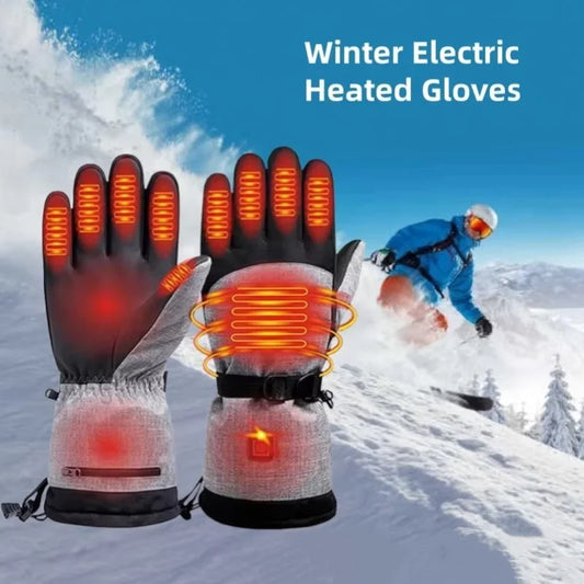 Warm Waterproof Electric Winter Gloves - Halri