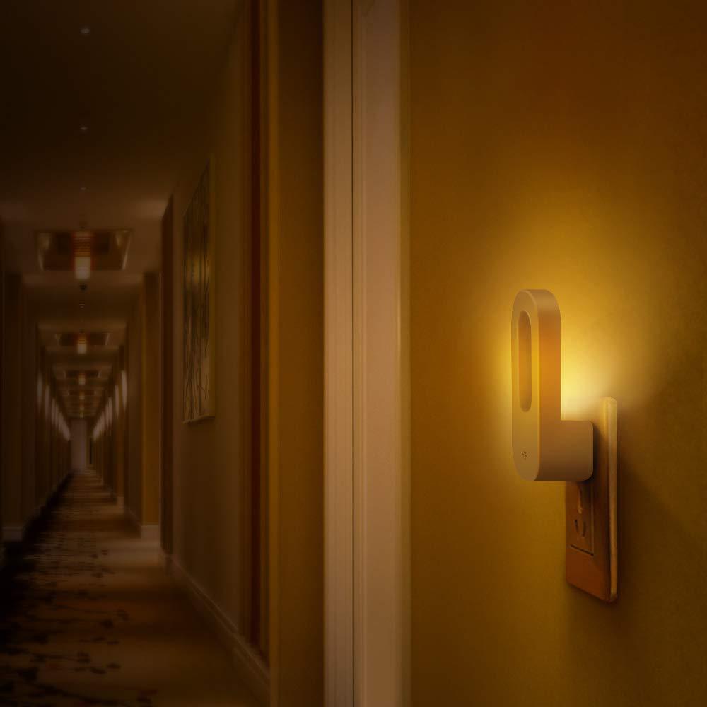 Automatische LED-Steckdose mit Nachtlicht und Energiesparfunktion