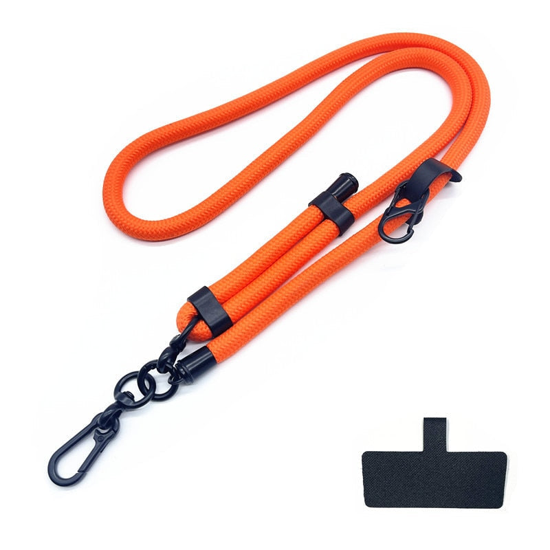 Flexible Handy-Handschlaufe mit verstellbarer Nackenhalterung 