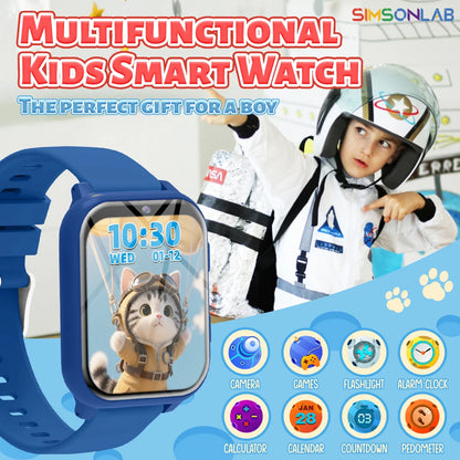 Fun Kids Digital Watch with Alarm and Flashlight - Halri