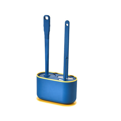 Badezimmer-Wandmontage-WC-Bürstenhalter-Set