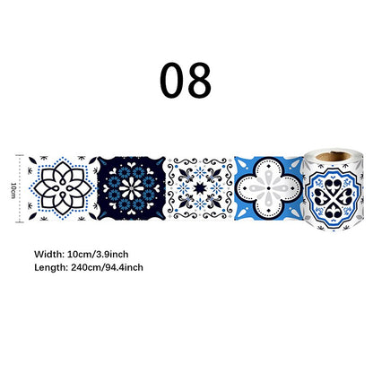 Leicht abziehbares, wasserfestes Bordüren-Wandklebeband