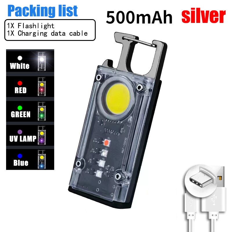 Compact Keychain LED Flashlight for Emergency Use - Halri