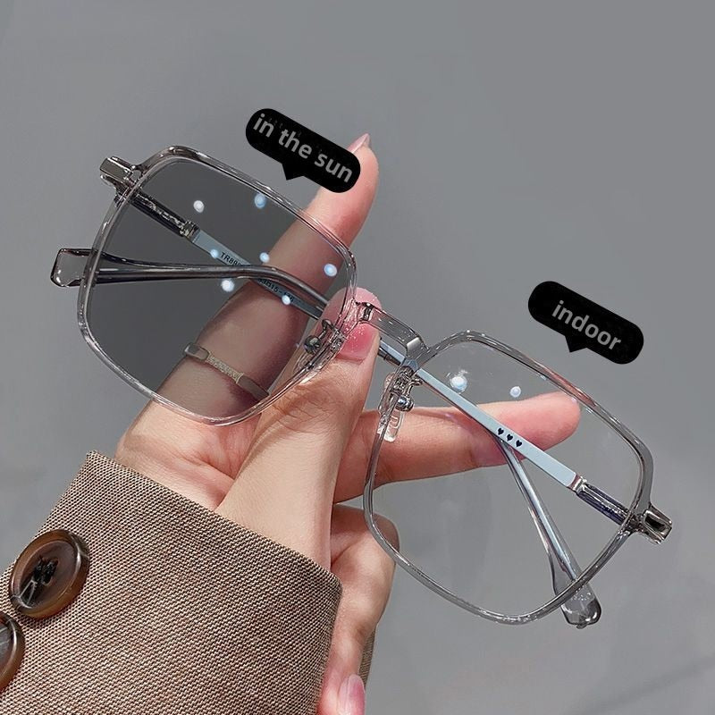 Trendige polarisierte Sonnenbrille mit Farbwechseleffekt