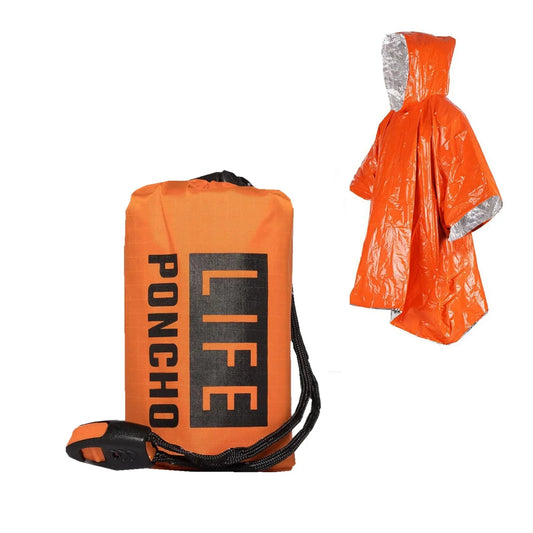 Waterproof Compact Rain Poncho - Halri
