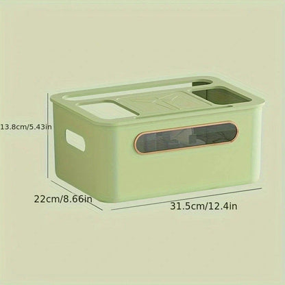 Wireless Router Storage Box with Cable Organizer - Halri
