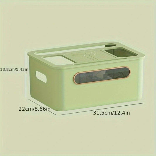 Wireless Router Storage Box with Cable Organizer - Halri