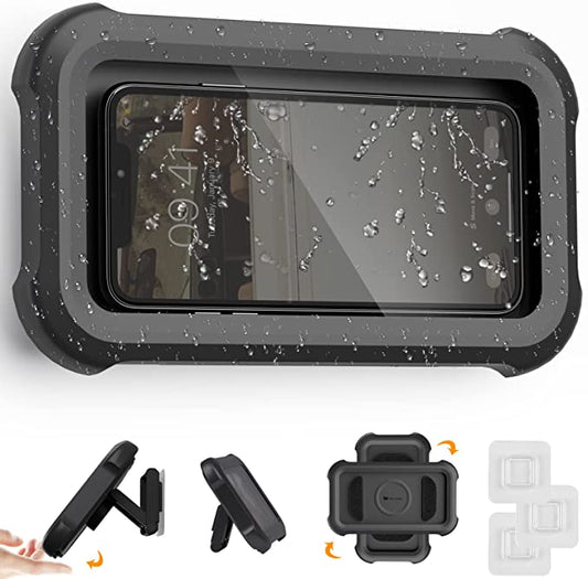Adjustable Water Resistant Shower Phone Mount Holder - Halri