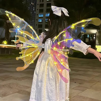 Sparkling LED Fairy Wing Costume for Kids Adults - Halri