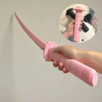 Cooles, 3D-gedrucktes, ausziehbares Ninja-Schwert-Spielzeug