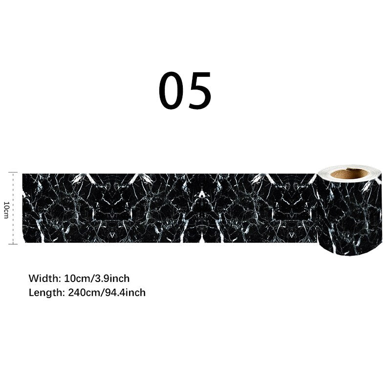 Leicht abziehbares, wasserfestes Bordüren-Wandklebeband