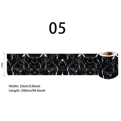 Leicht abziehbares, wasserfestes Bordüren-Wandklebeband