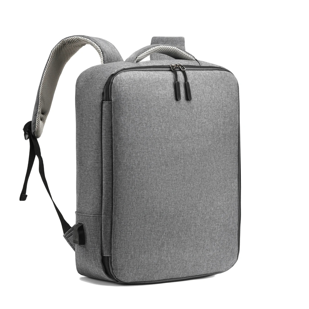Halri Stylischer Tech-Rucksack – mit integriertem USB-Ladegerät