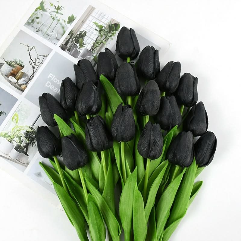 Wunderschönes künstliches Tulpen-Blumenarrangement