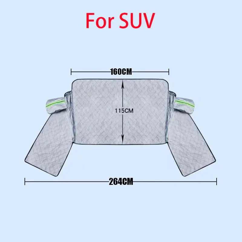 Große Winter-Auto-Windschutzscheiben-Schneeabdeckung