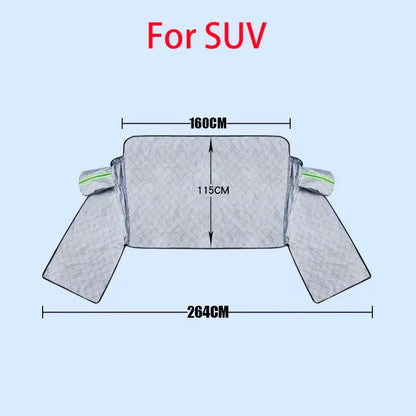Große Winter-Auto-Windschutzscheiben-Schneeabdeckung