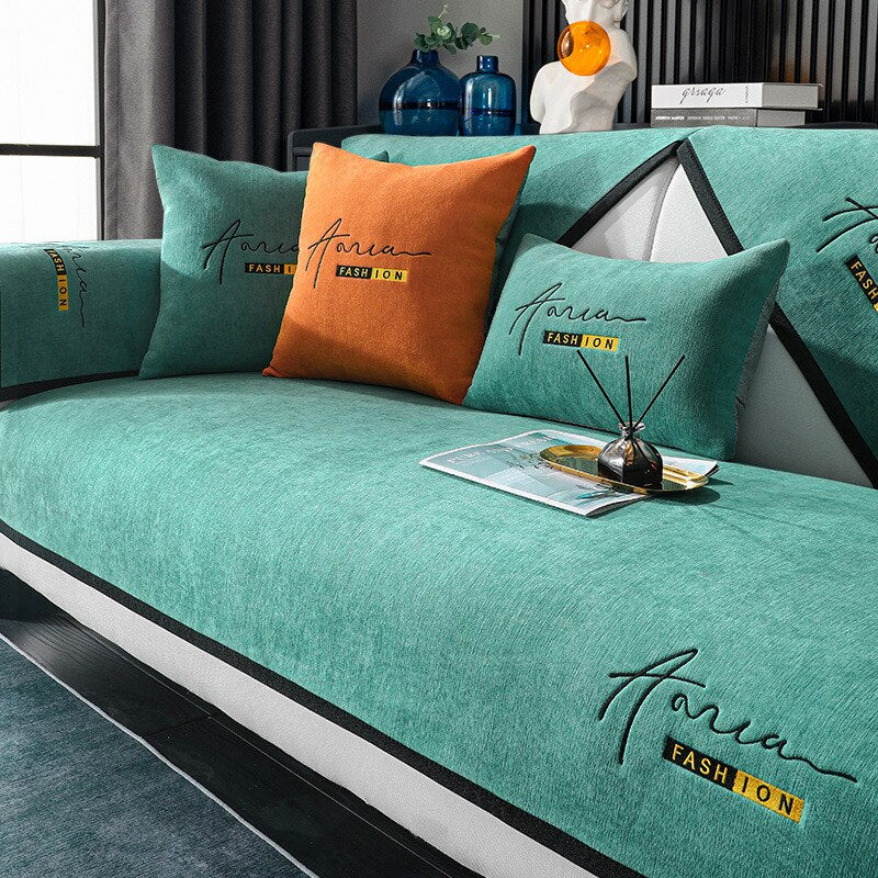 Halri | Wasserdichter Sofaschutz aus Kunstleder