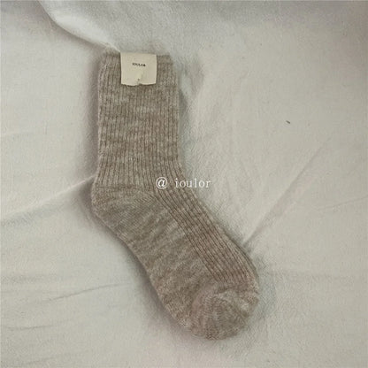 Warme Damen-Thermosocken aus Wolle