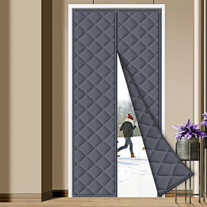 Energy Saving Thermal Door Draft Stopper Curtain - Halri
