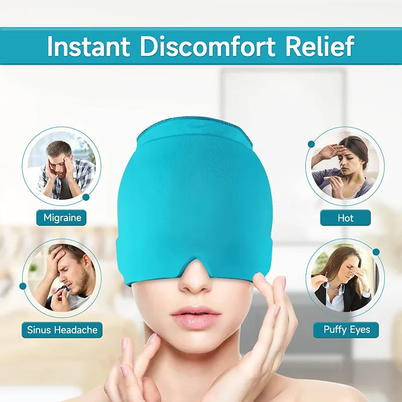 Cooling Eye Mask & Headache Relief Headband