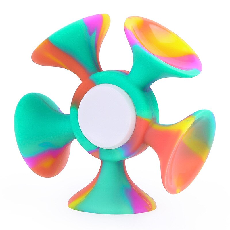 Entspannender Silikon-Fidget-Hand-Spinner