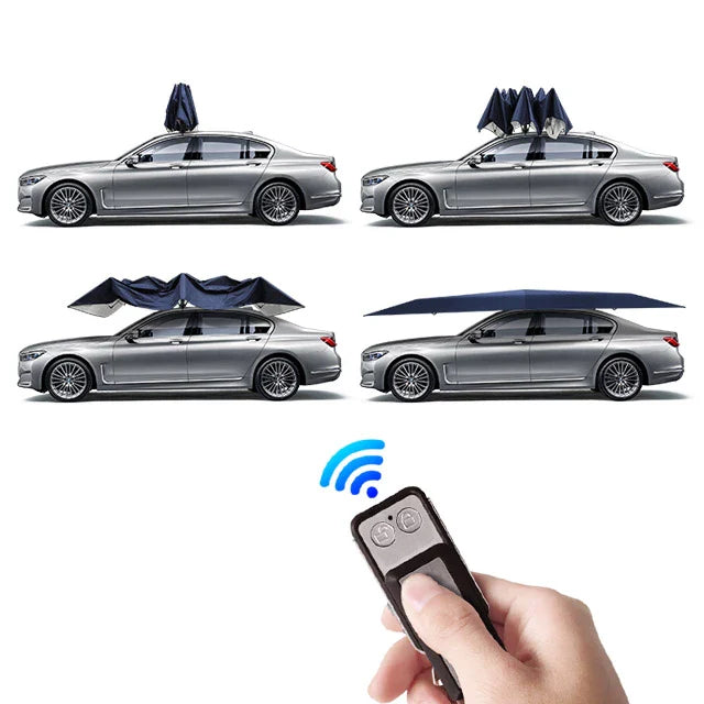 Easy Install Car Sun Shade Canopy Umbrella