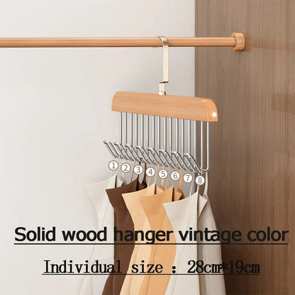 Compact 3-Hook Closet Storage Rack Organizer - Halri