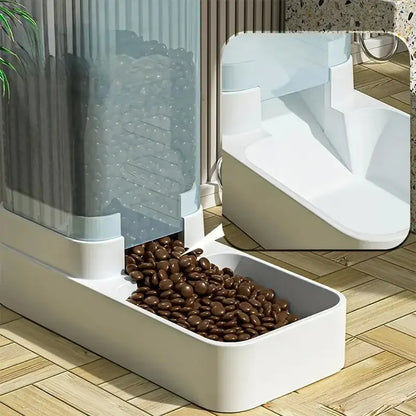 Automatischer Futter- und Wasserspender für Haustiere