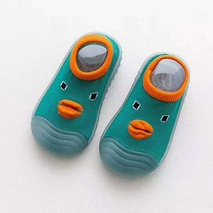 Niedliche Quack Baby-Grip-Socken