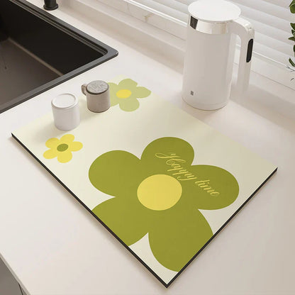 Hochwertige, wasserabweisende, extra große Küchenmatte
