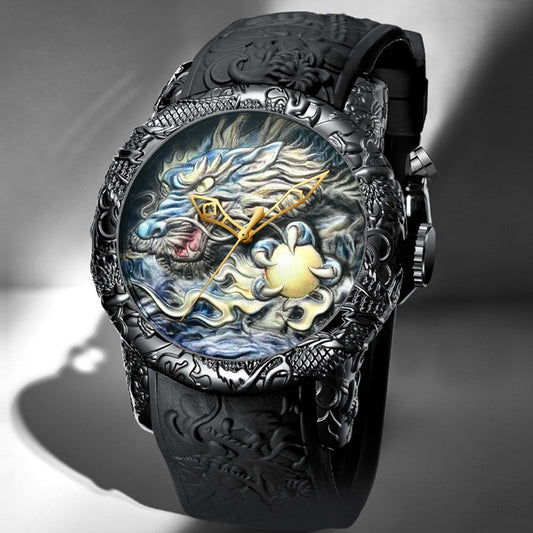 Vintage Dragon Quartz Watch - Halri