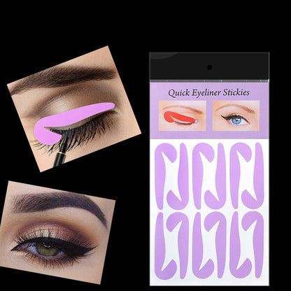 Einfacher Eyeliner-Helfer-Aufkleber