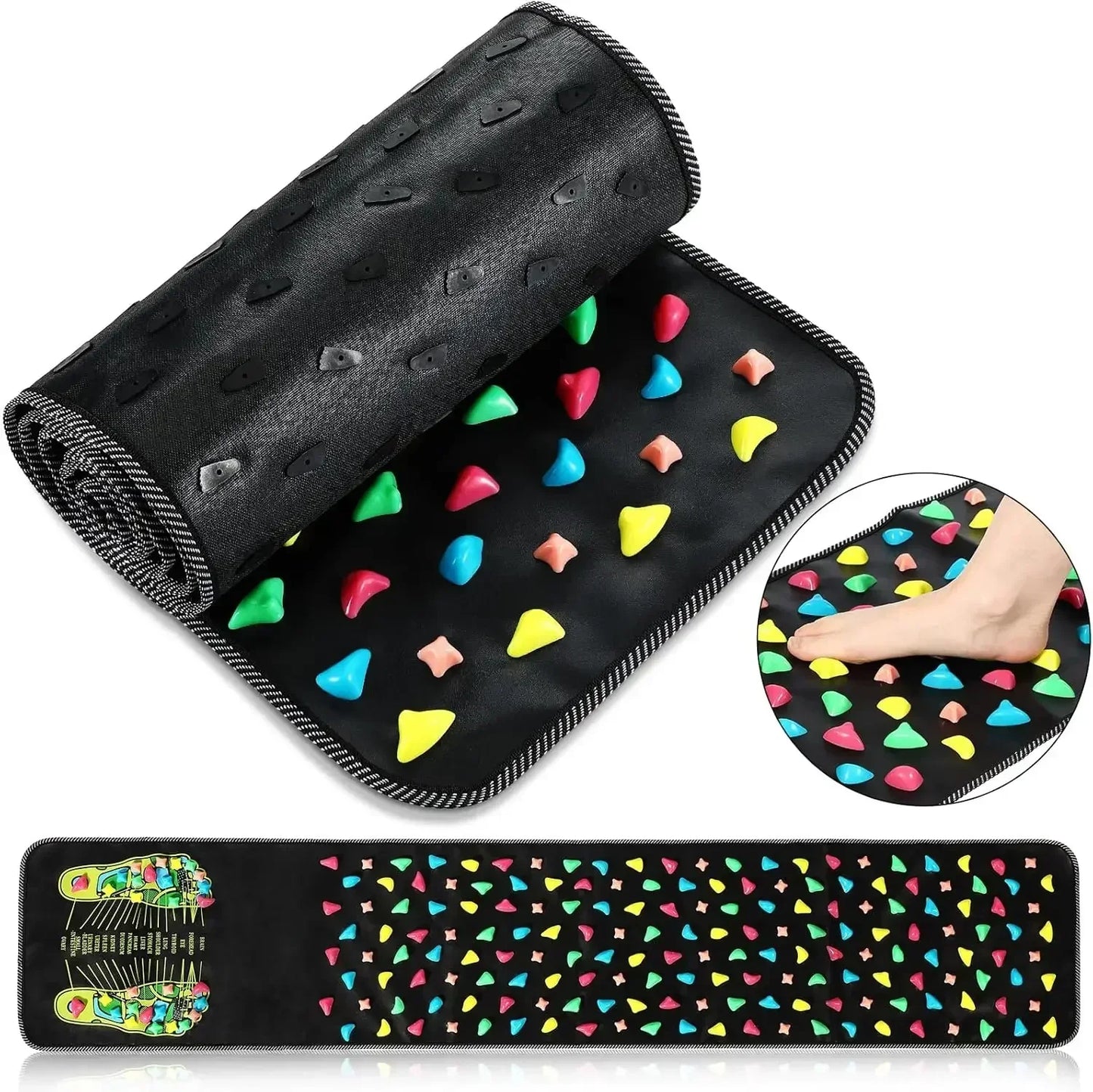 Advanced Full Body Shiatsu Foot Massager Mat - Halri