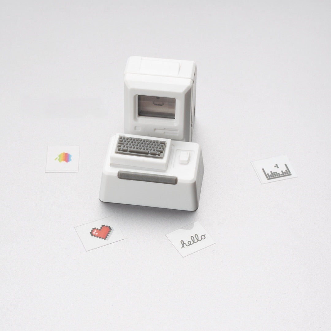 Gaming-Tastenkappenschalter im Retro-Stil