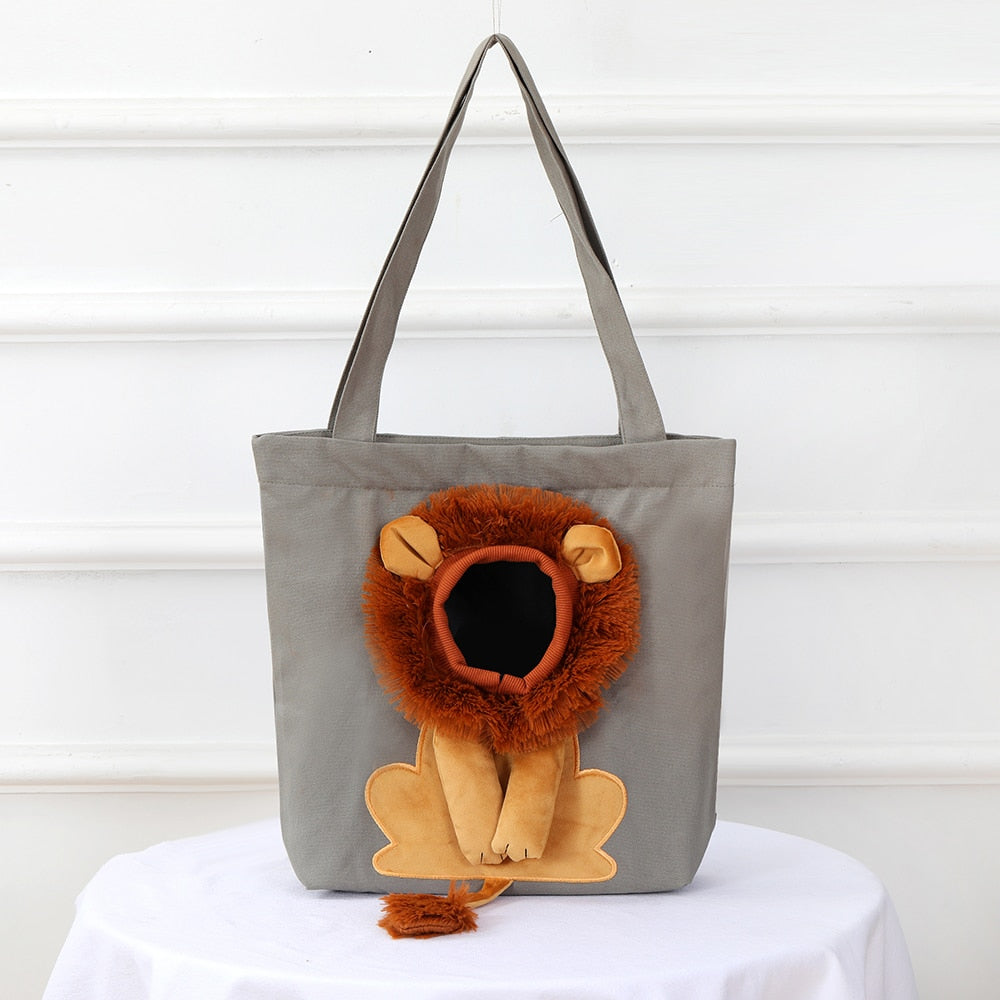 Stilvolle Reisetasche mit Katzenmotiv