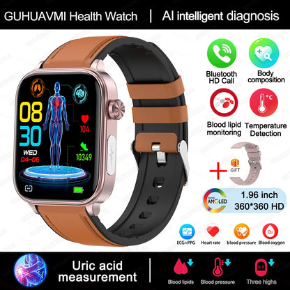 Stylish Fitness Watch with HD Screen – Pulse Monitor