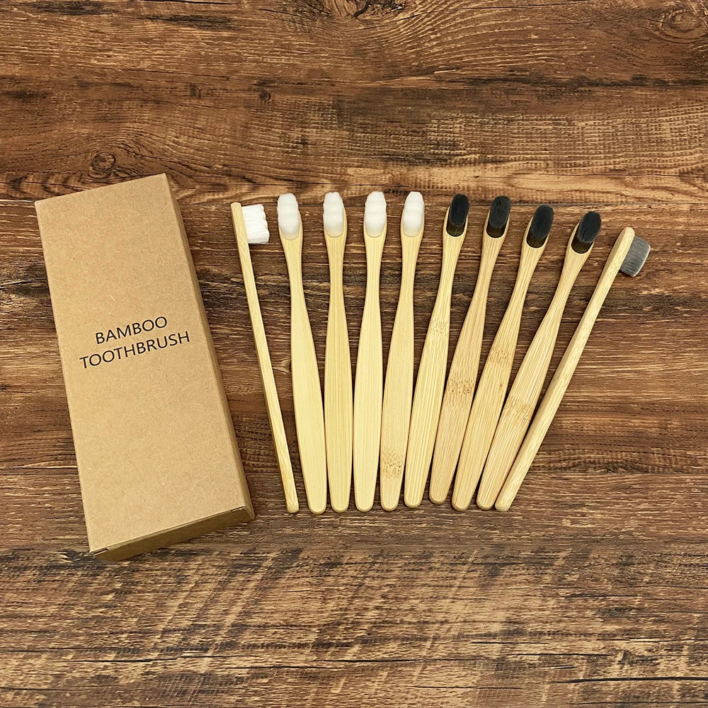 Gentle Bristle Bamboo Toothbrush - Halri