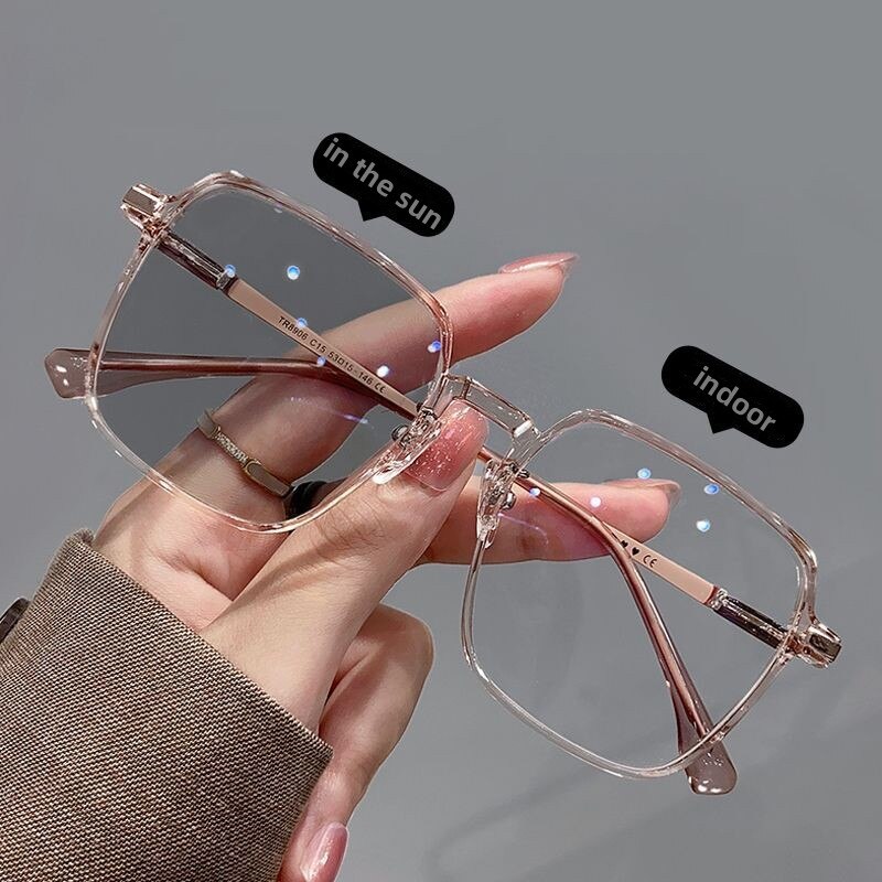 Trendige polarisierte Sonnenbrille mit Farbwechseleffekt