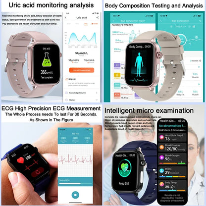 Stylish Fitness Watch with HD Screen – Pulse Monitor
